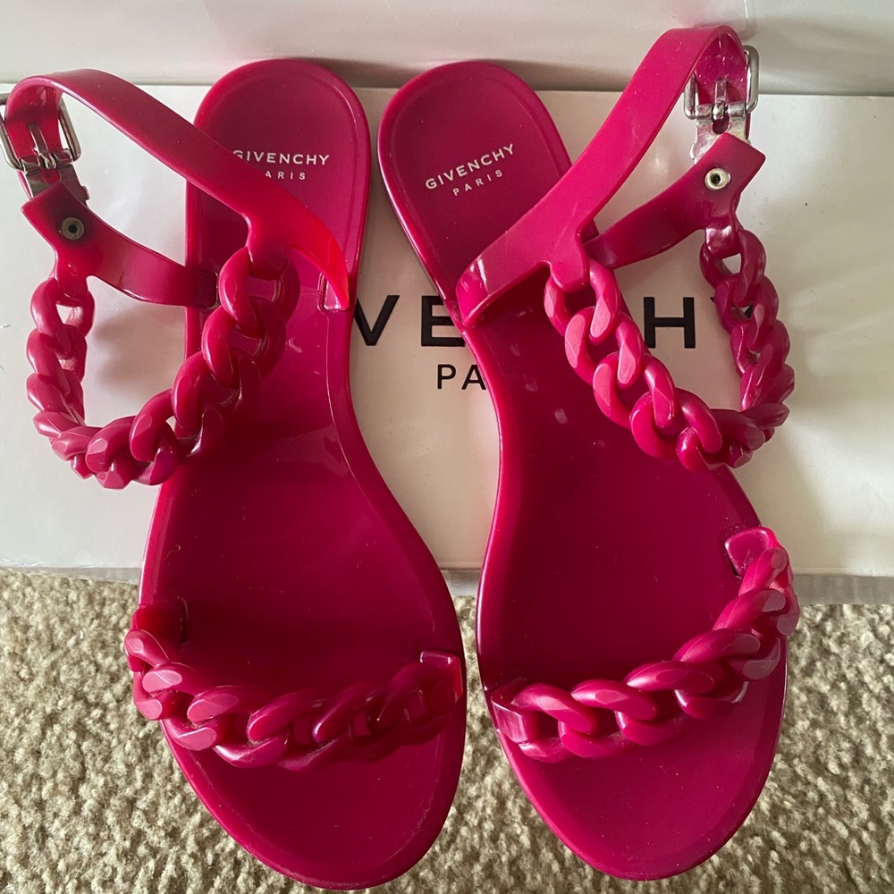 Givenchy Jelly Slides